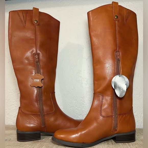 INC International Concepts Shoes - I.N.C International Concepts Women's Tan Leather Boots